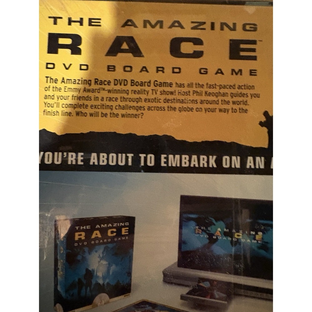 The Amazing Race DVD Board Game New In Sealed Box 2006 - Picture 5 of 7